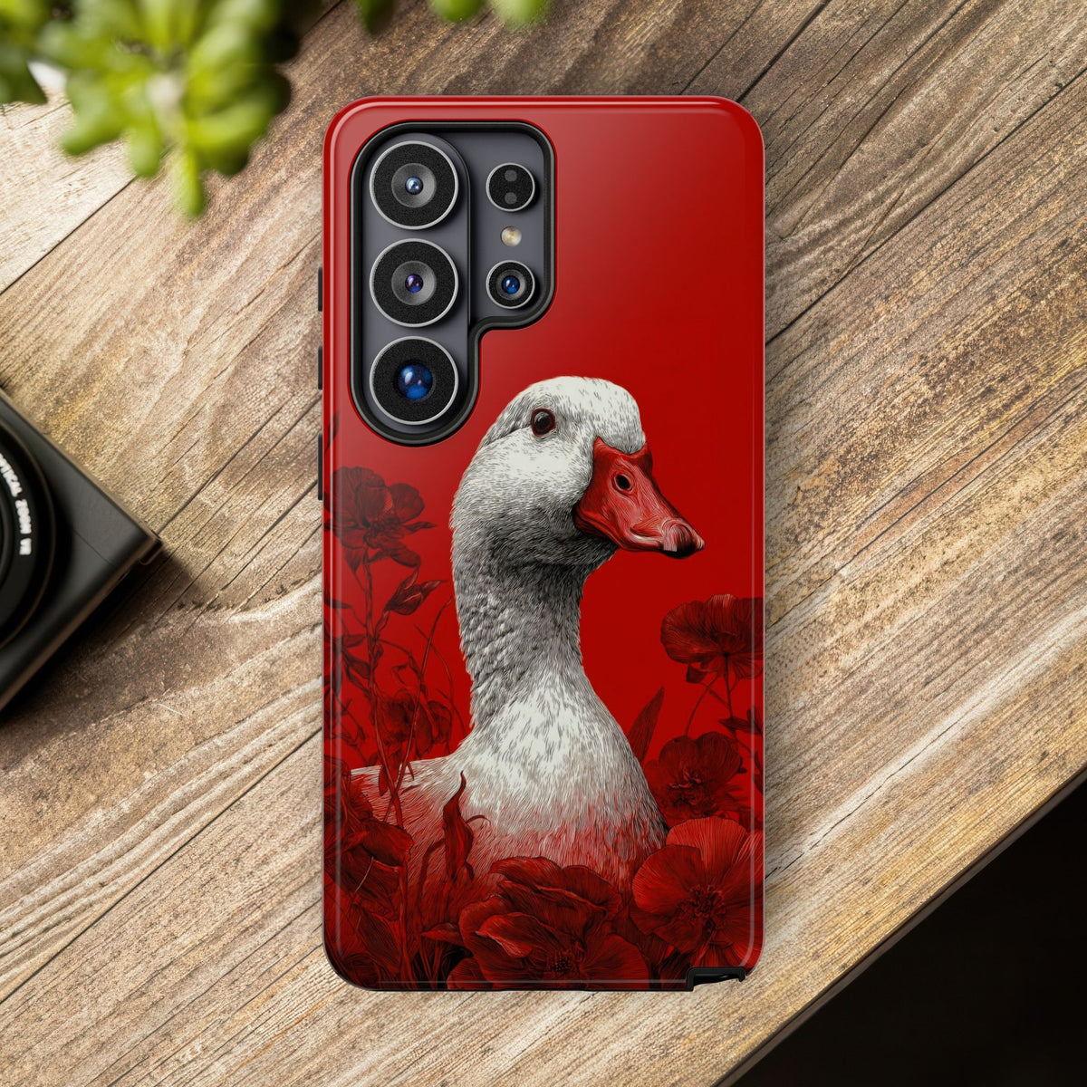 The Goose - Etching Style Series Graphic Tough Phone Cases