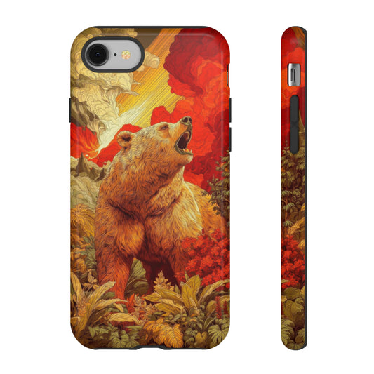 The Bear - Wild Life Series Graphic Tough Phone Cases