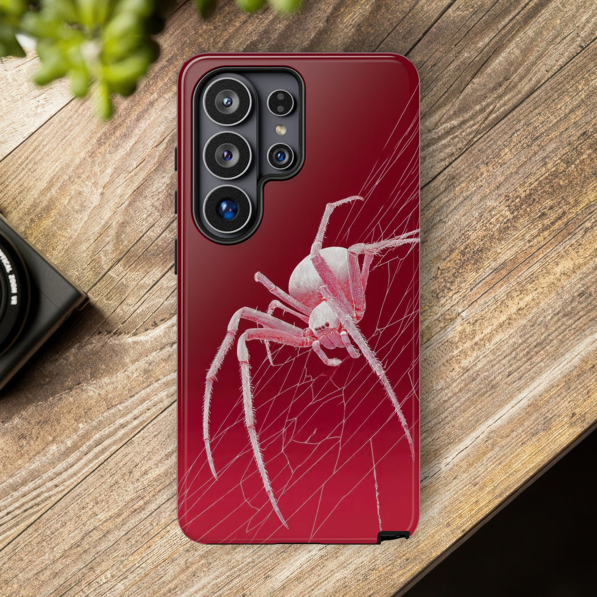 The Spider - Etching Style Series Graphic Tough Phone Cases