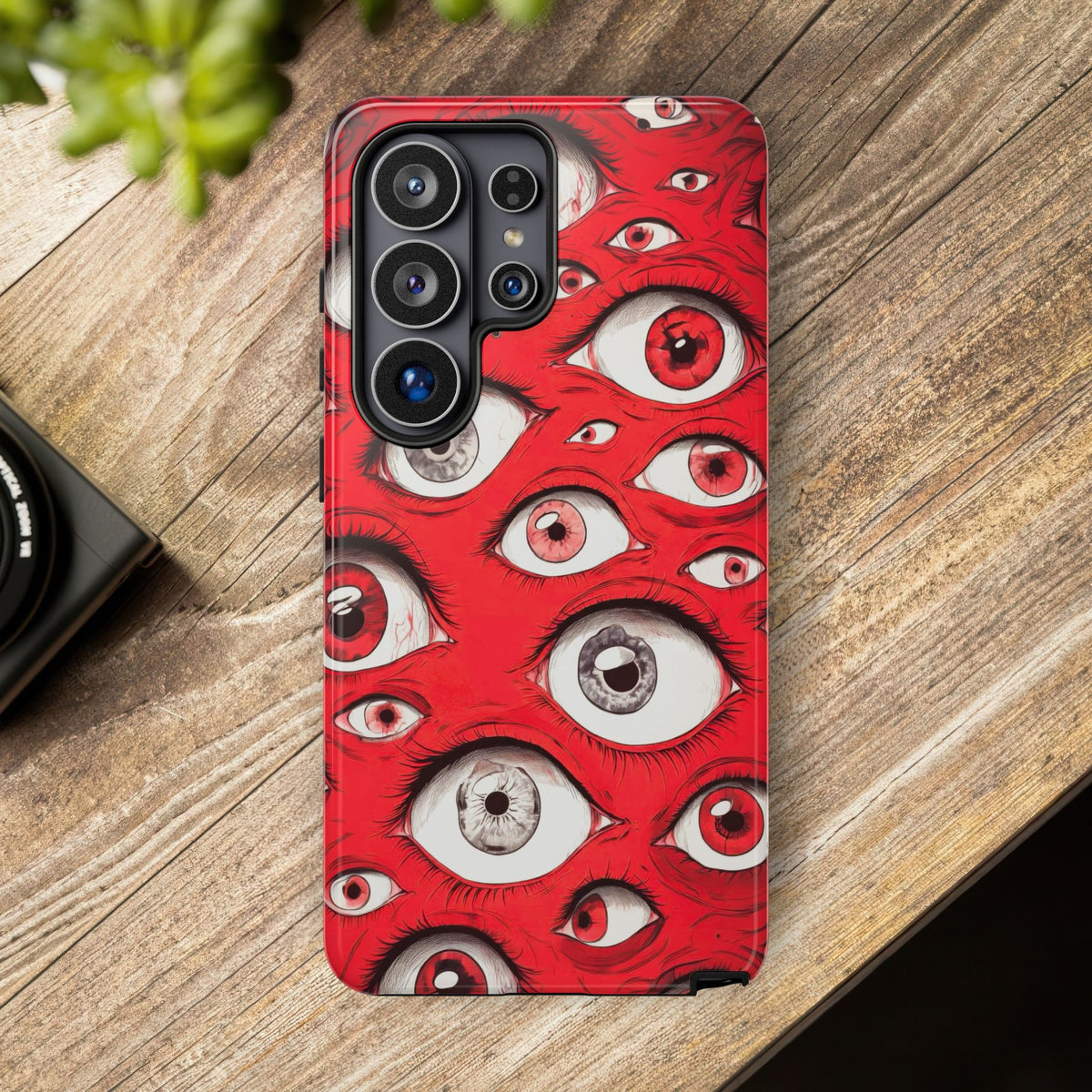 The Eyes Trippy Psychedelic Graphic Tough Phone Cases