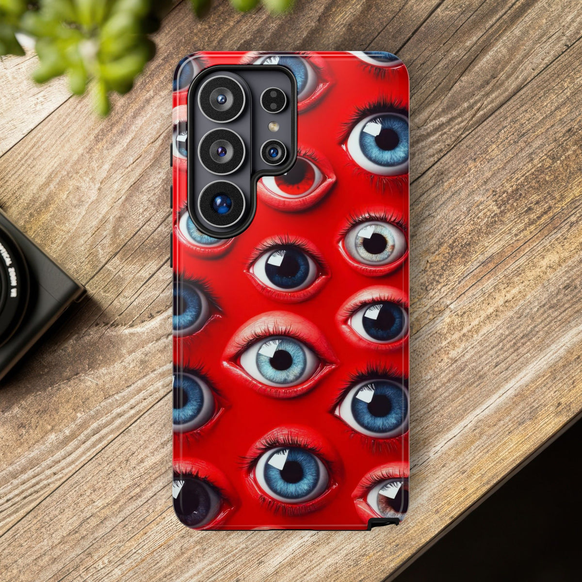 The Eyes Trippy Psychedelic Graphic Tough Phone Cases