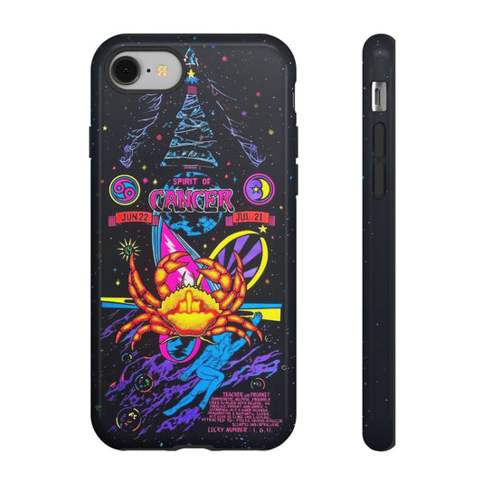 Spirit of Cancer - Vintage Zodiac Sign Graphic Tough Phone Cases
