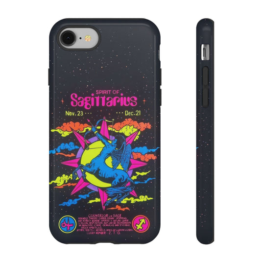 Spirit of Sagittarius - Vintage Zodiac Sign Graphic Tough Phone Cases