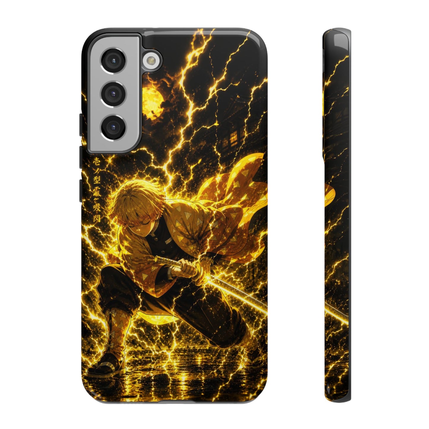 Zenitsu Agatsuma - Demon Slayer Anime Graphic Tough Phone Cases