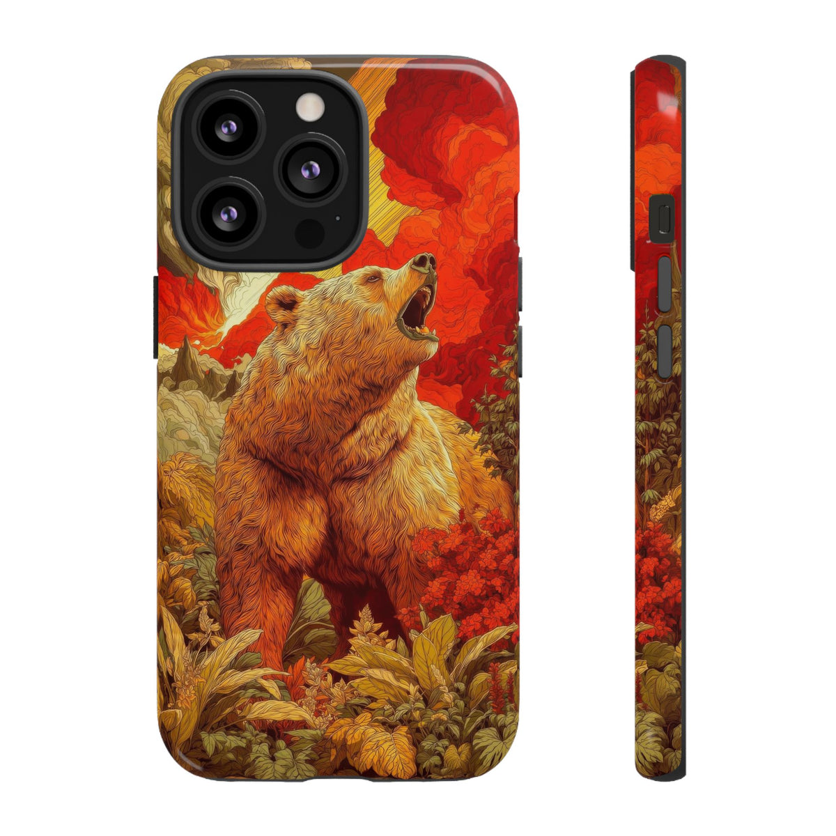 The Bear - Wild Life Series Graphic Tough Phone Cases