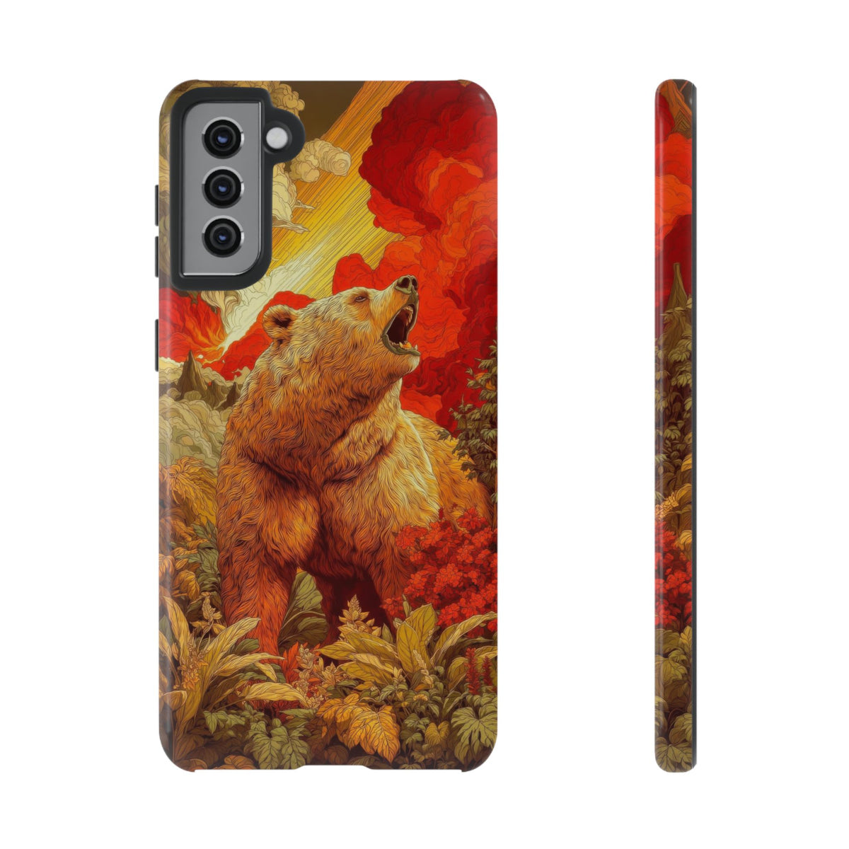The Bear - Wild Life Series Graphic Tough Phone Cases