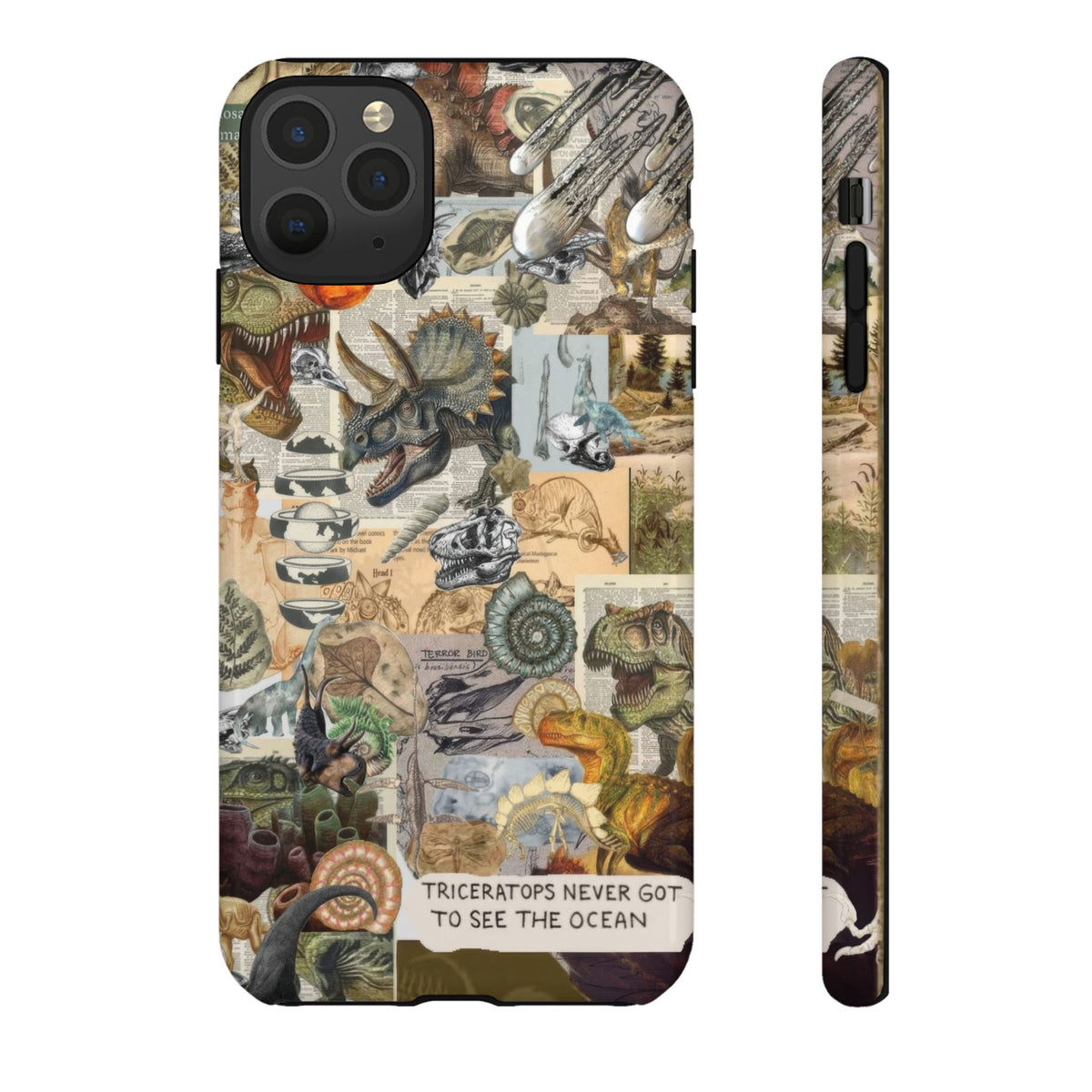 Aesthetic Dinosaur Case - Vintage Jurassic World Graphic Tough Phone Cases