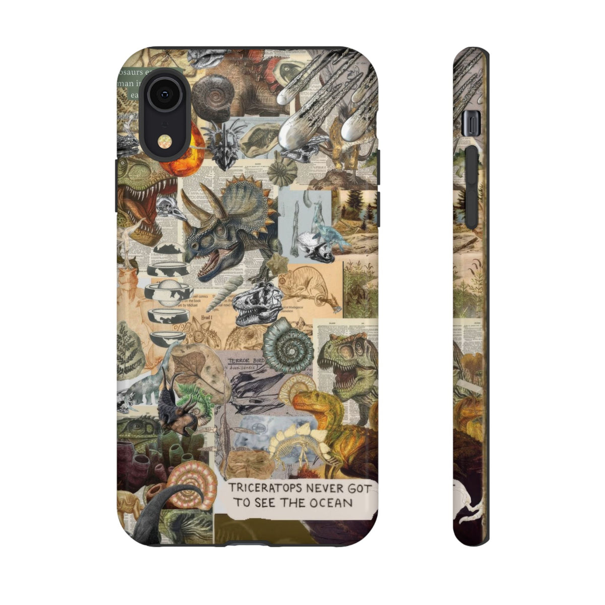 Aesthetic Dinosaur Case - Vintage Jurassic World Graphic Tough Phone Cases