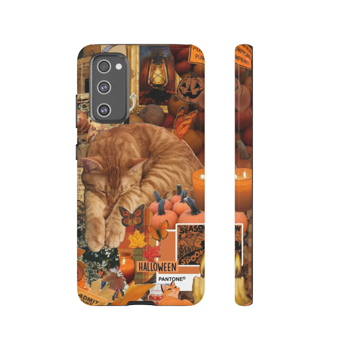 Aesthetic Cats Case - Vintage Kitty Graphic Tough Phone Cases