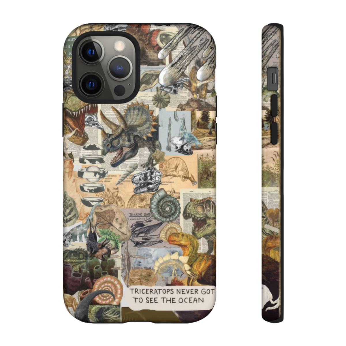 Aesthetic Dinosaur Case - Vintage Jurassic World Graphic Tough Phone Cases