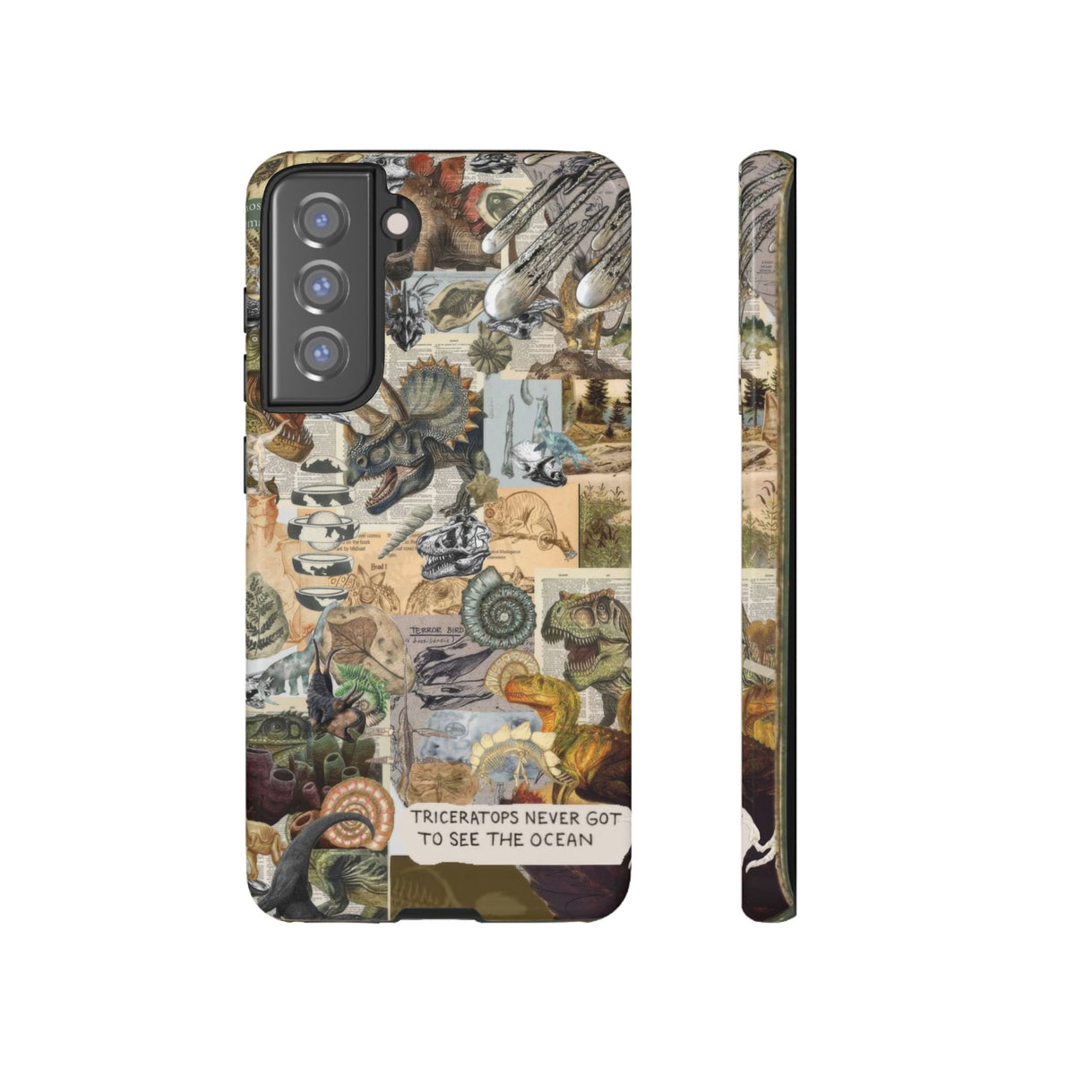 Aesthetic Dinosaur Case - Vintage Jurassic World Graphic Tough Phone Cases
