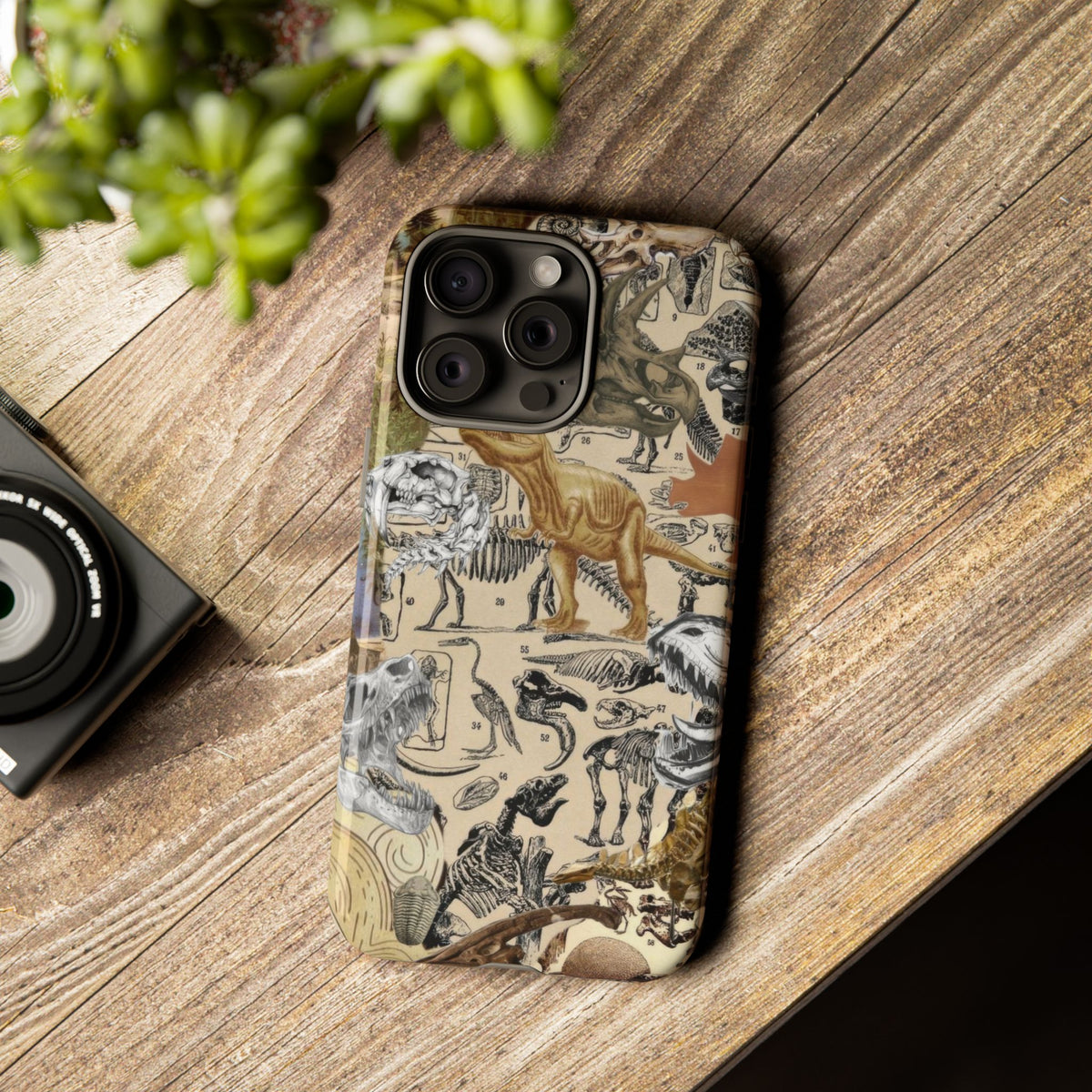 Aesthetic Dinosaur Case - Vintage Jurassic World Graphic Tough Phone Cases