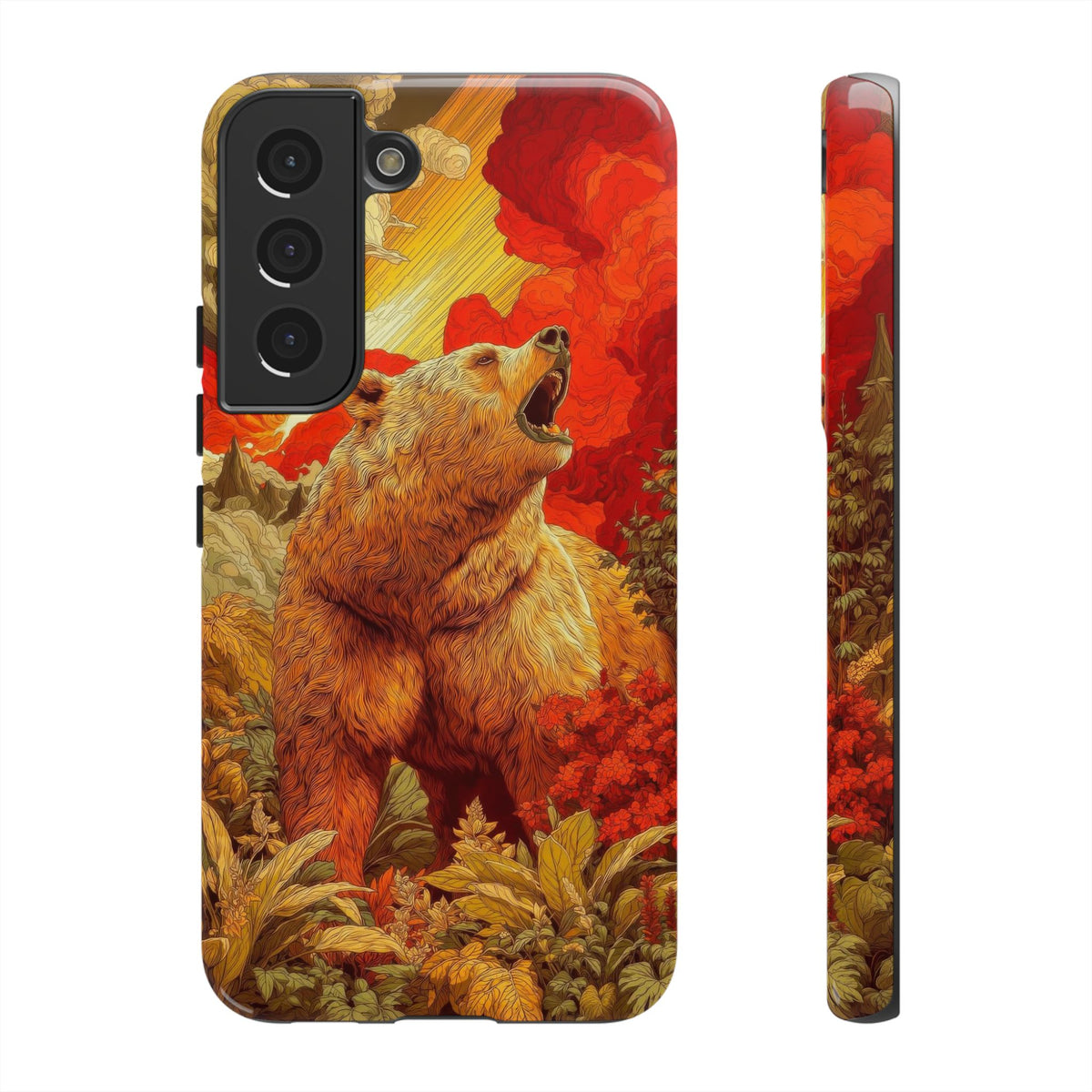 The Bear - Wild Life Series Graphic Tough Phone Cases