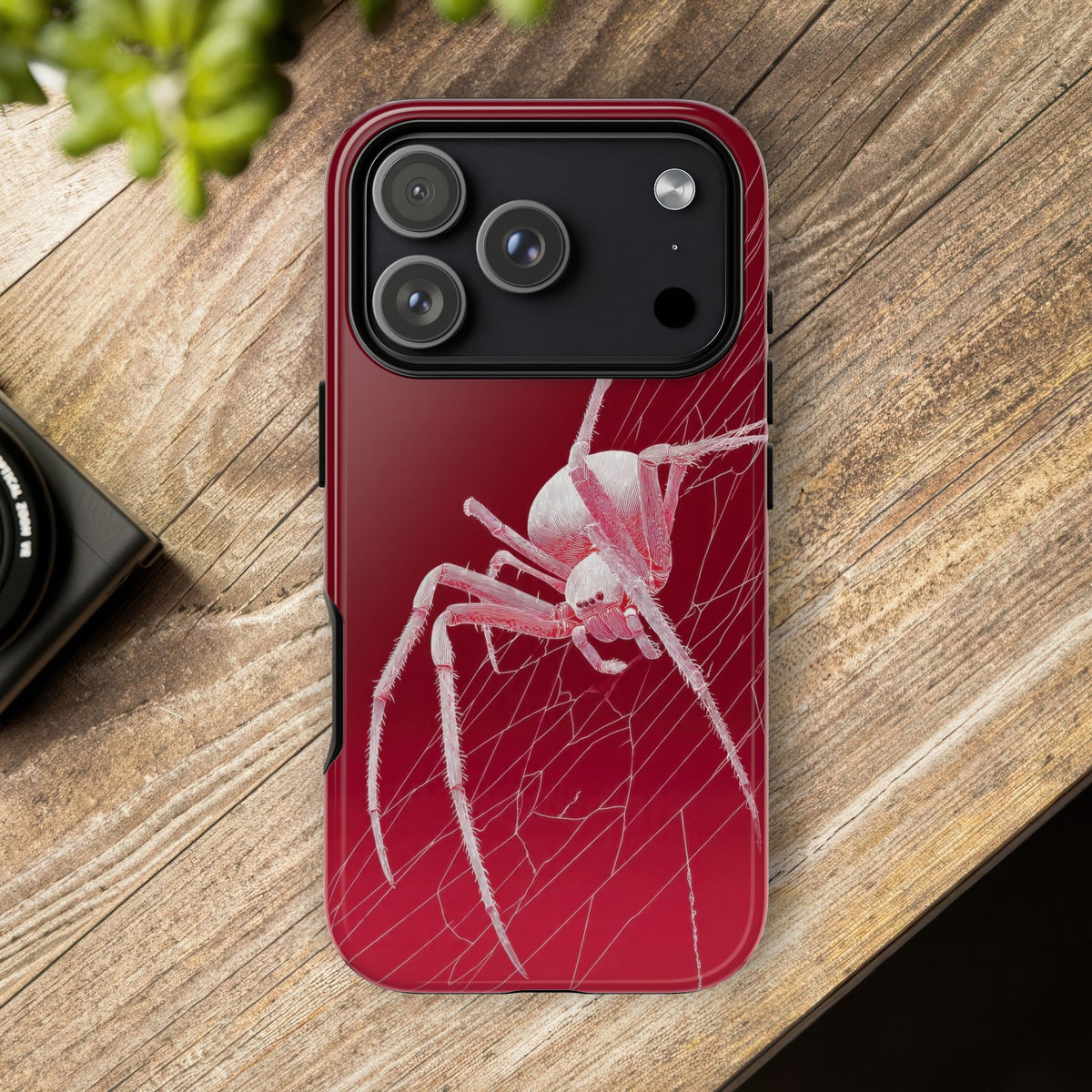 The Spider - Etching Style Series Graphic Tough Phone Cases