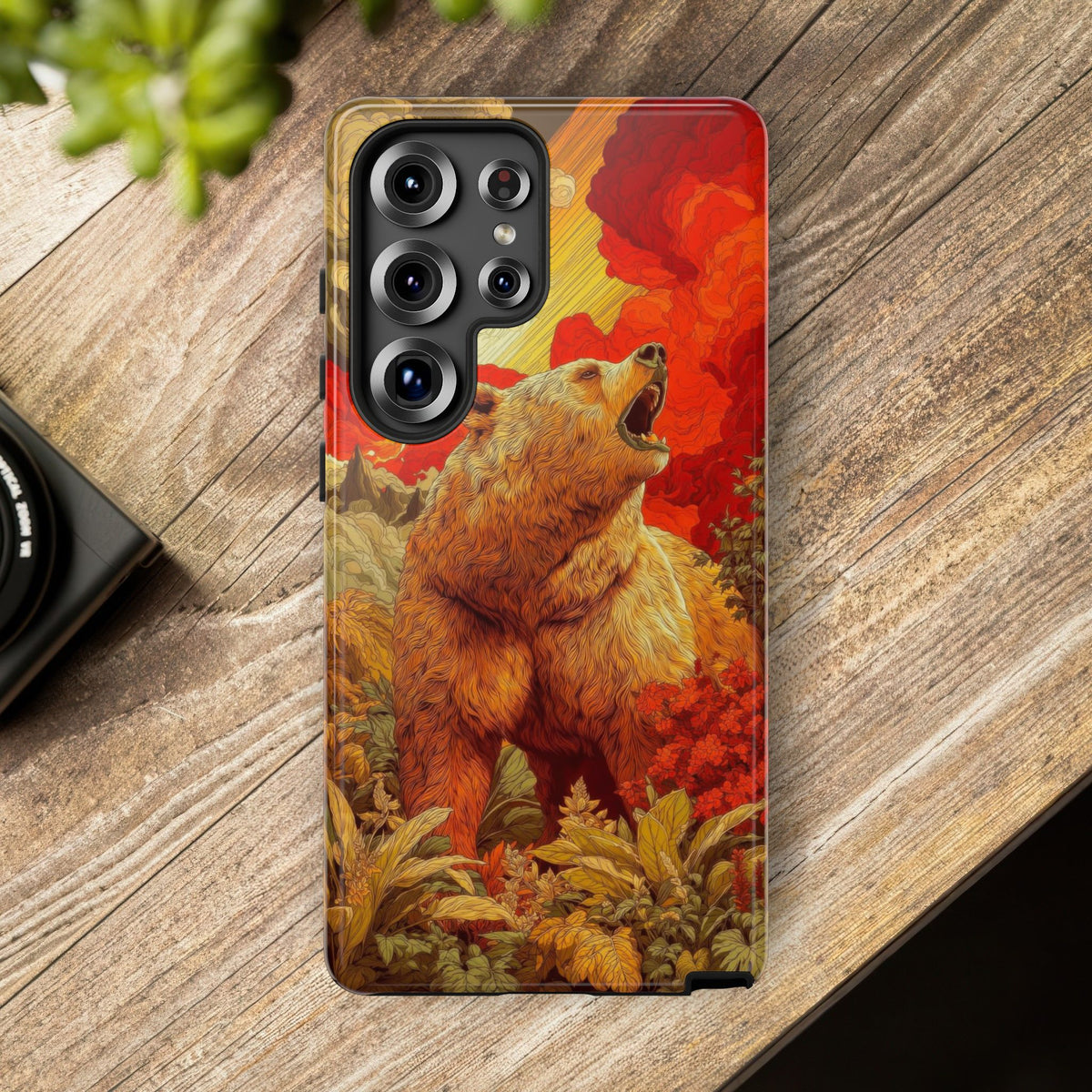 The Bear - Wild Life Series Graphic Tough Phone Cases