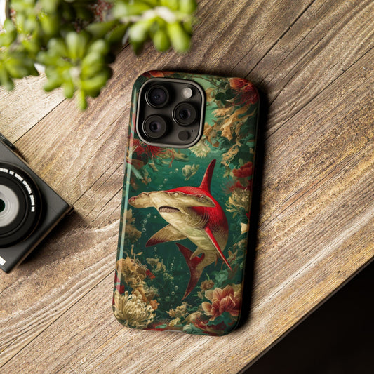 The Shark - Wild Life Series Graphic Tough Phone Cases