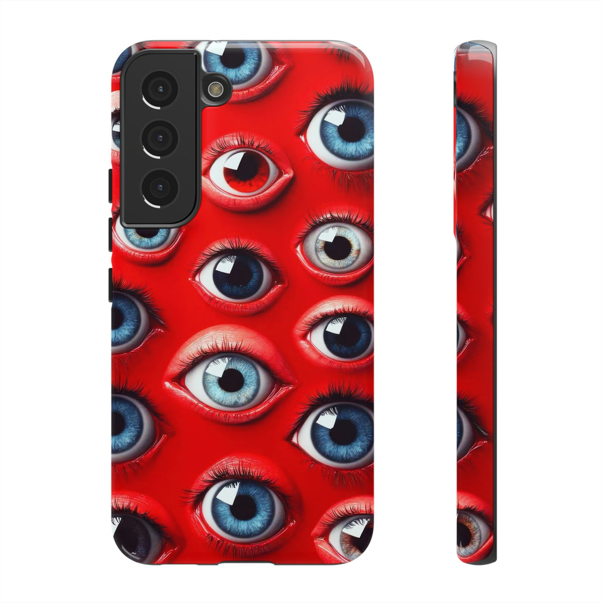 The Eyes Trippy Psychedelic Graphic Tough Phone Cases