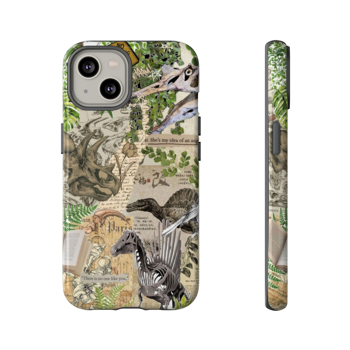 Aesthetic Dinosaur Case - Vintage Jurassic World Graphic Tough Phone Cases