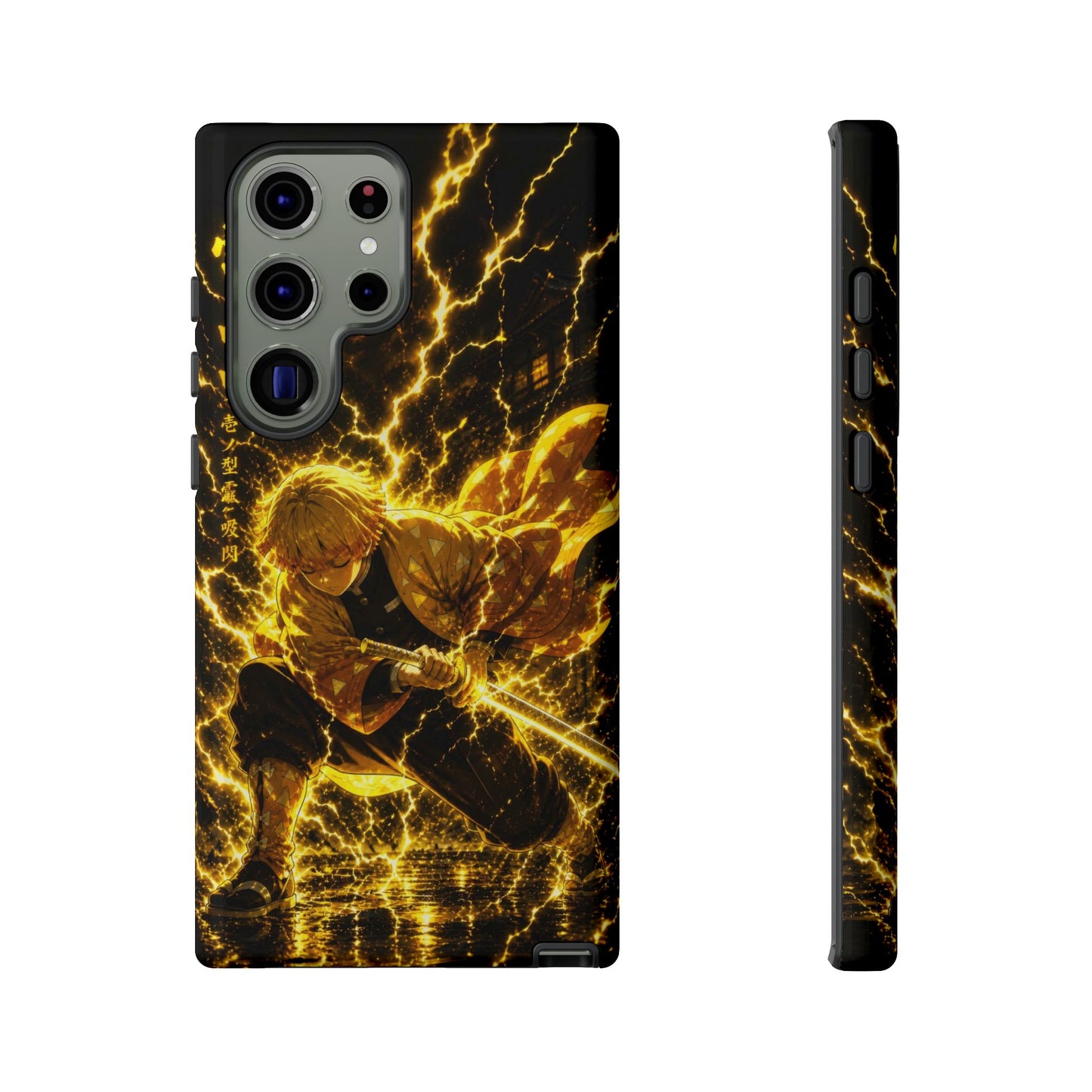 Zenitsu Agatsuma - Demon Slayer Anime Graphic Tough Phone Cases