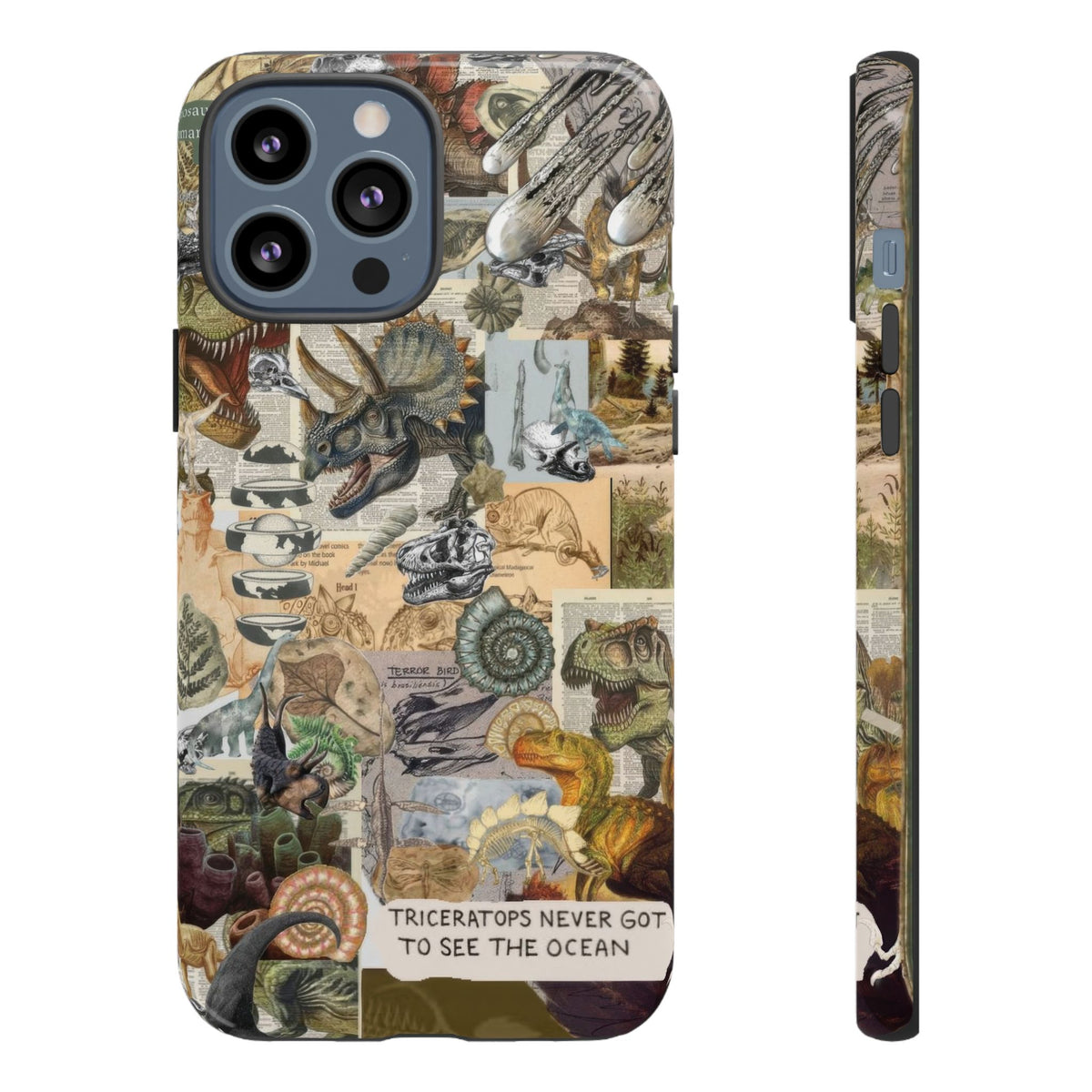 Aesthetic Dinosaur Case - Vintage Jurassic World Graphic Tough Phone Cases
