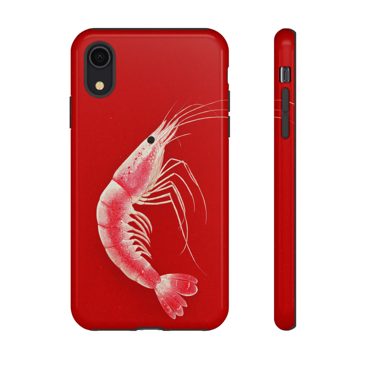 The Shrimp - Etching Style Series Graphic Tough Phone Cases