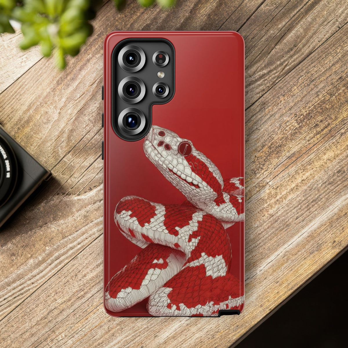 The Snake - Etching Style Series Graphic Tough Phone Cases