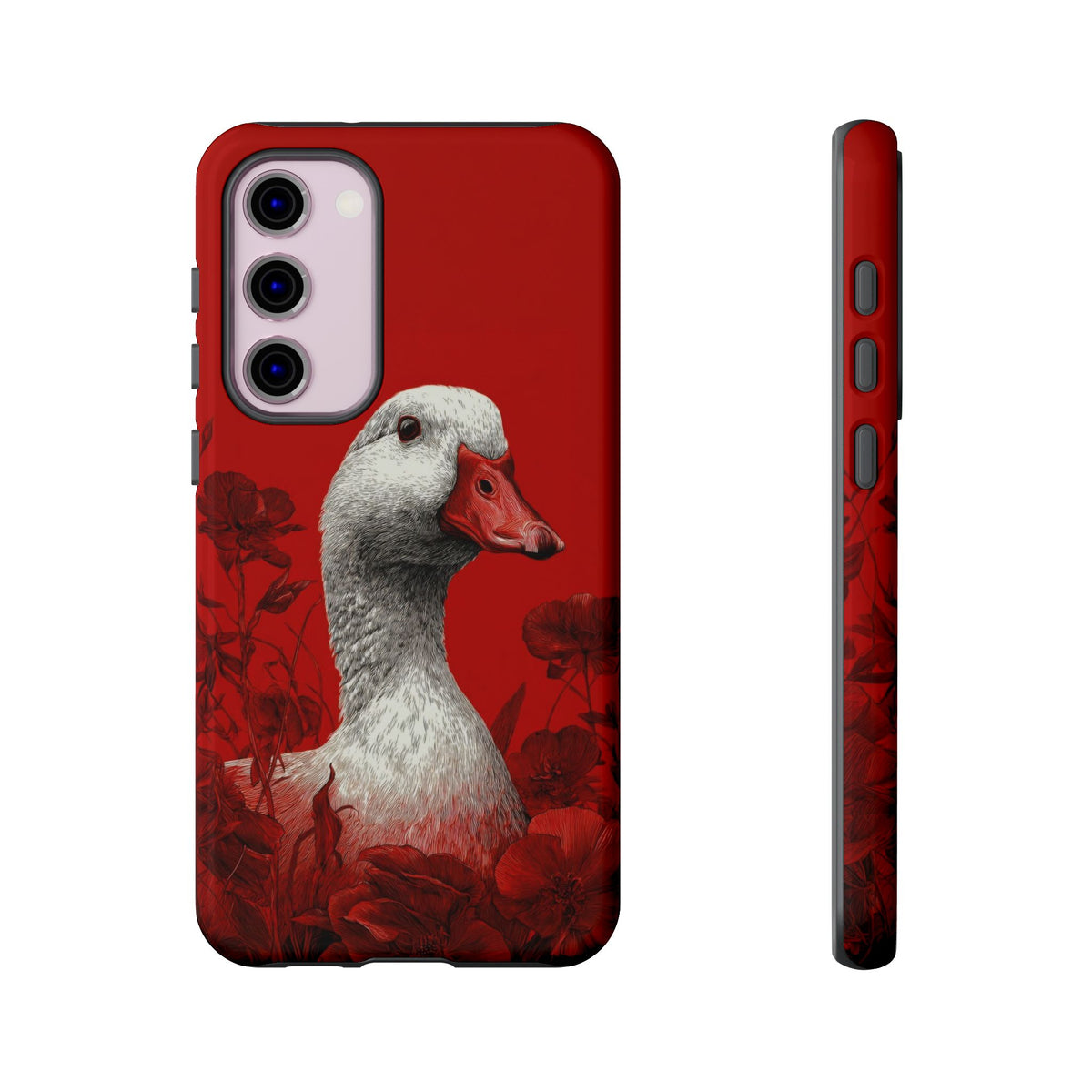 The Goose - Etching Style Series Graphic Tough Phone Cases