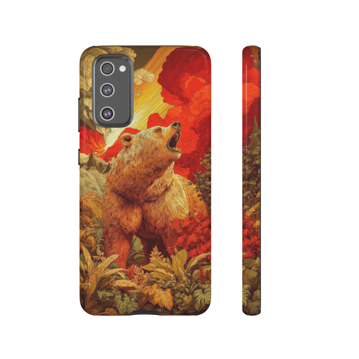 The Bear - Wild Life Series Graphic Tough Phone Cases