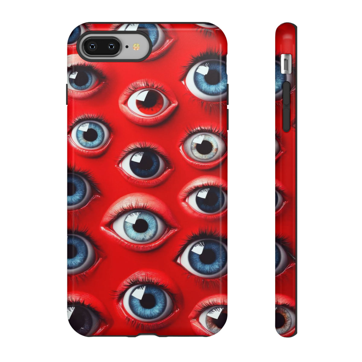 The Eyes Trippy Psychedelic Graphic Tough Phone Cases
