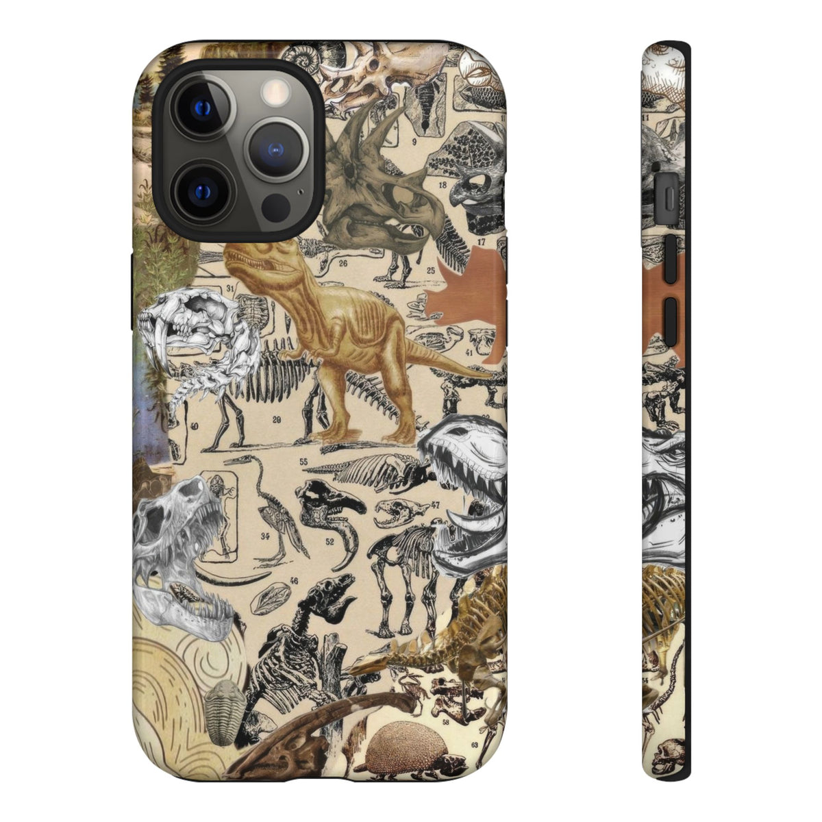 Aesthetic Dinosaur Case - Vintage Jurassic World Graphic Tough Phone Cases