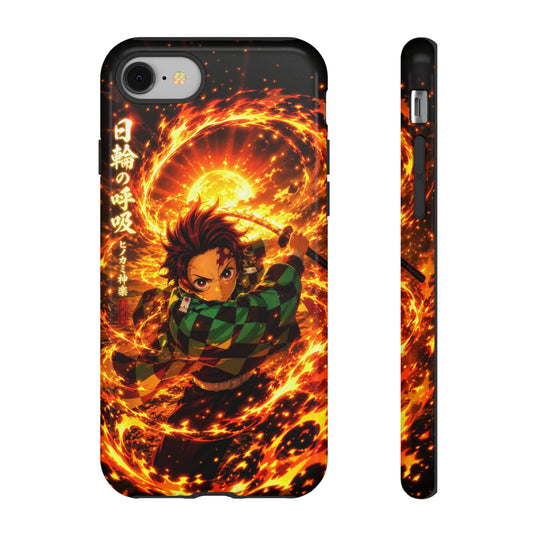 Kamado Tanjiro - Demon Slayer Anime Graphic Tough Phone Cases