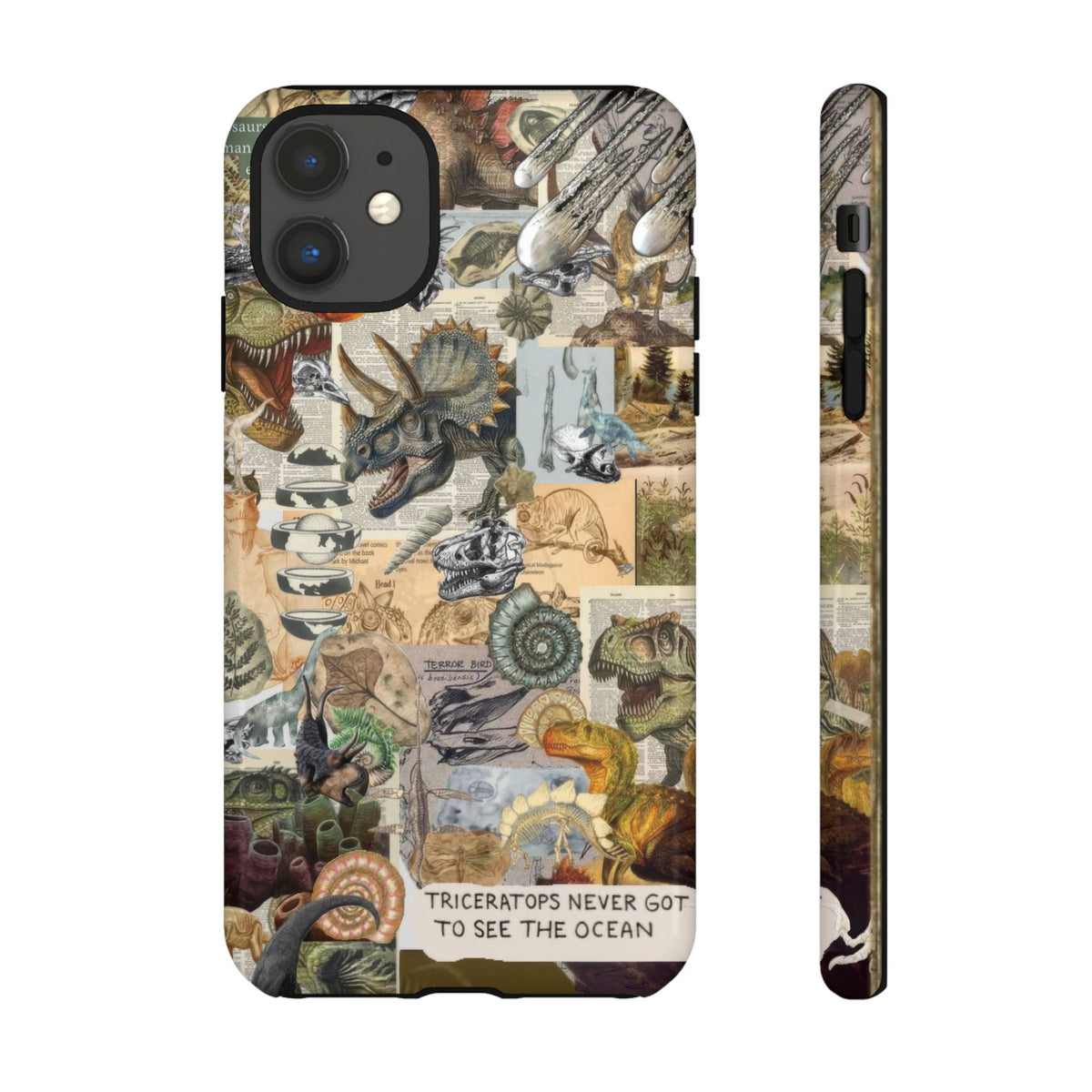 Aesthetic Dinosaur Case - Vintage Jurassic World Graphic Tough Phone Cases