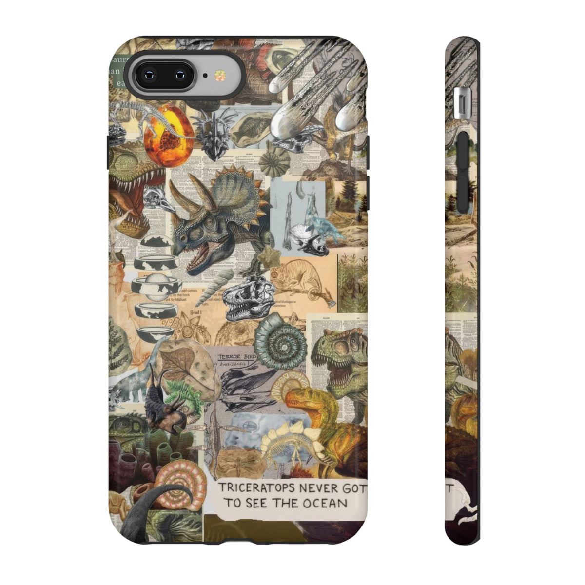 Aesthetic Dinosaur Case - Vintage Jurassic World Graphic Tough Phone Cases