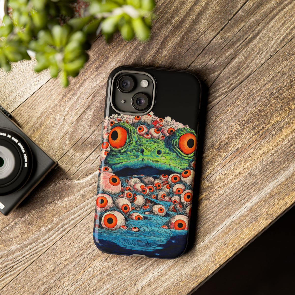 The Eyes Trippy Psychedelic Graphic Tough Phone Cases