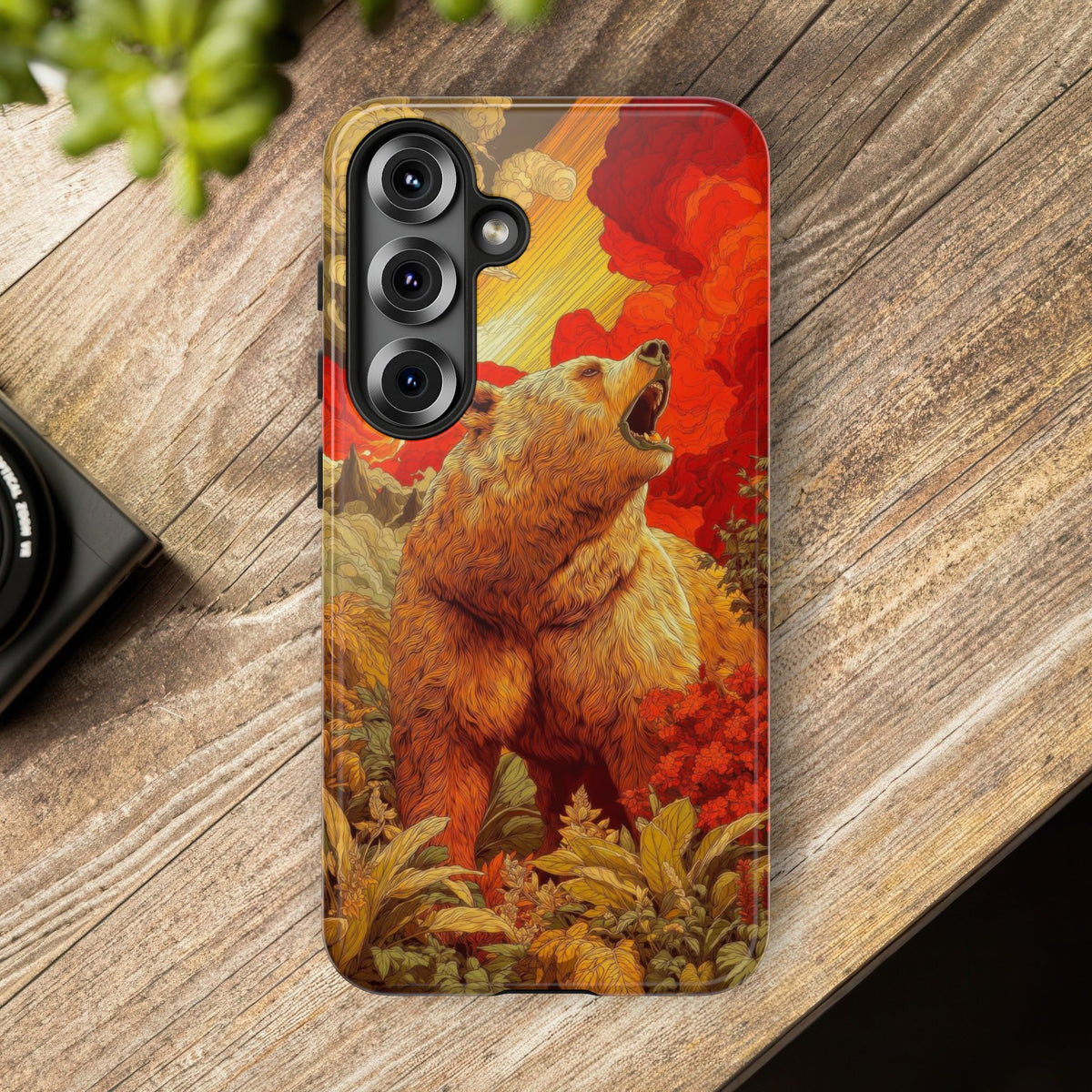 The Bear - Wild Life Series Graphic Tough Phone Cases