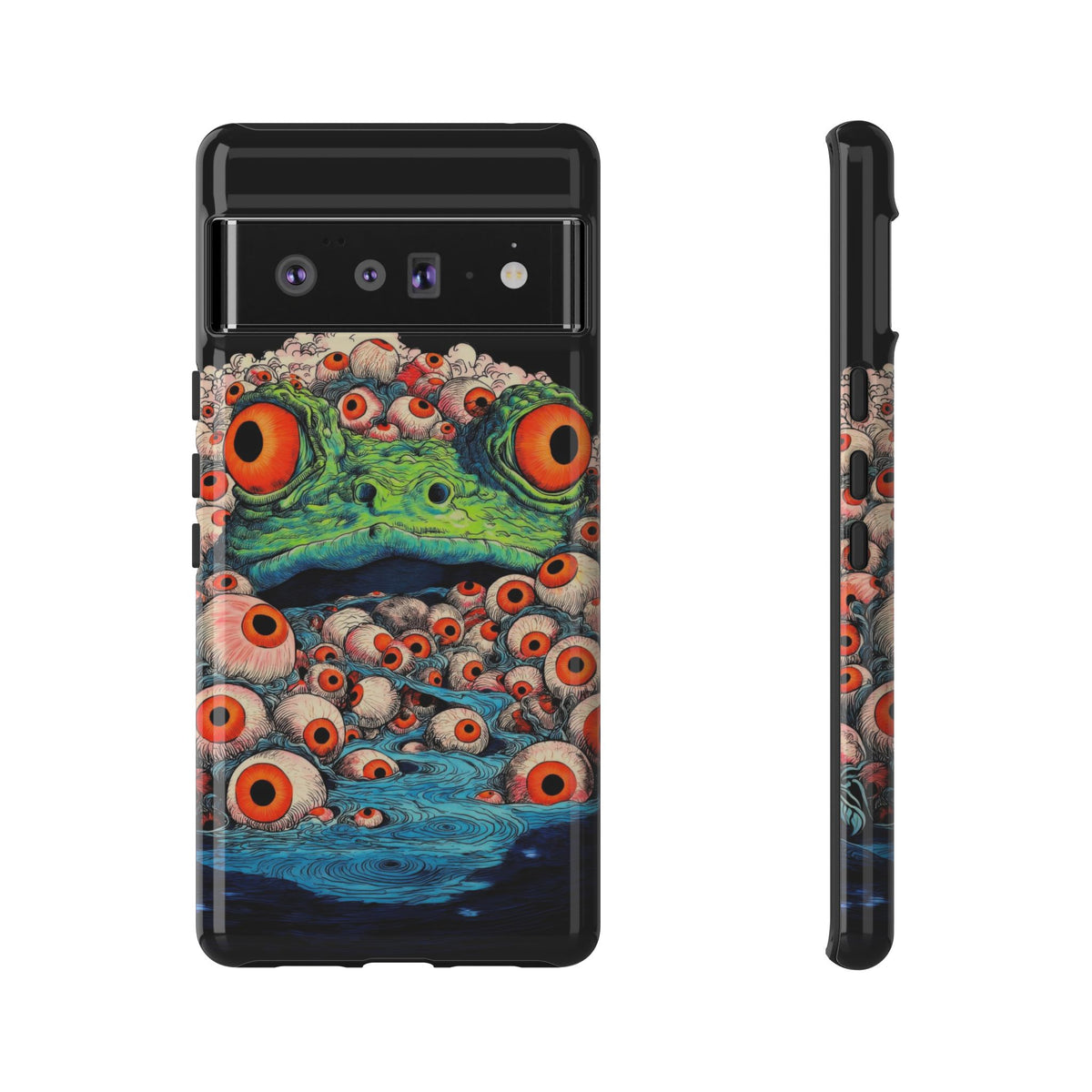 The Eyes Trippy Psychedelic Graphic Tough Phone Cases