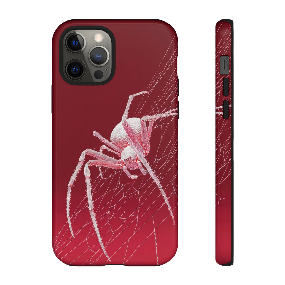 The Spider - Etching Style Series Graphic Tough Phone Cases