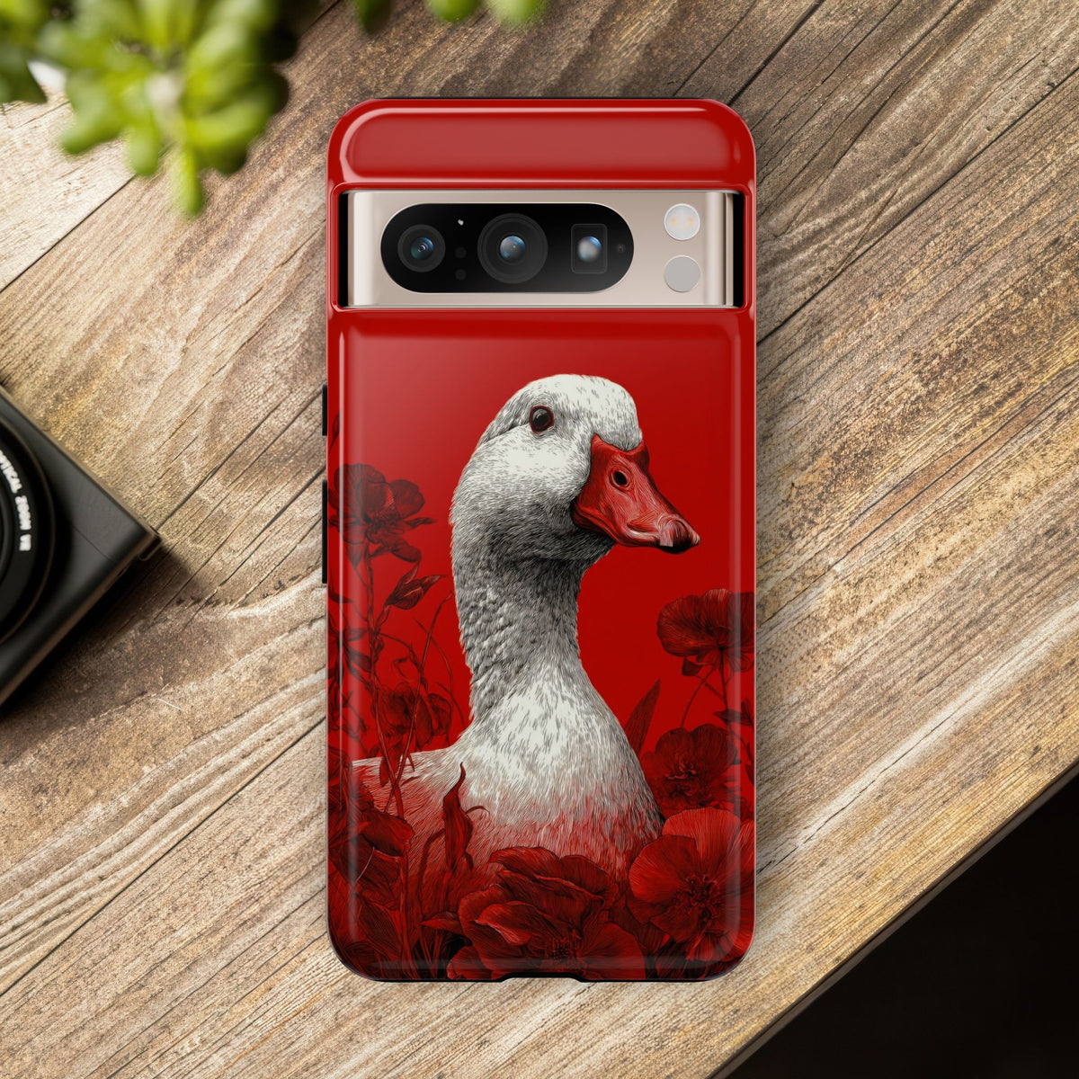 The Goose - Etching Style Series Graphic Tough Phone Cases