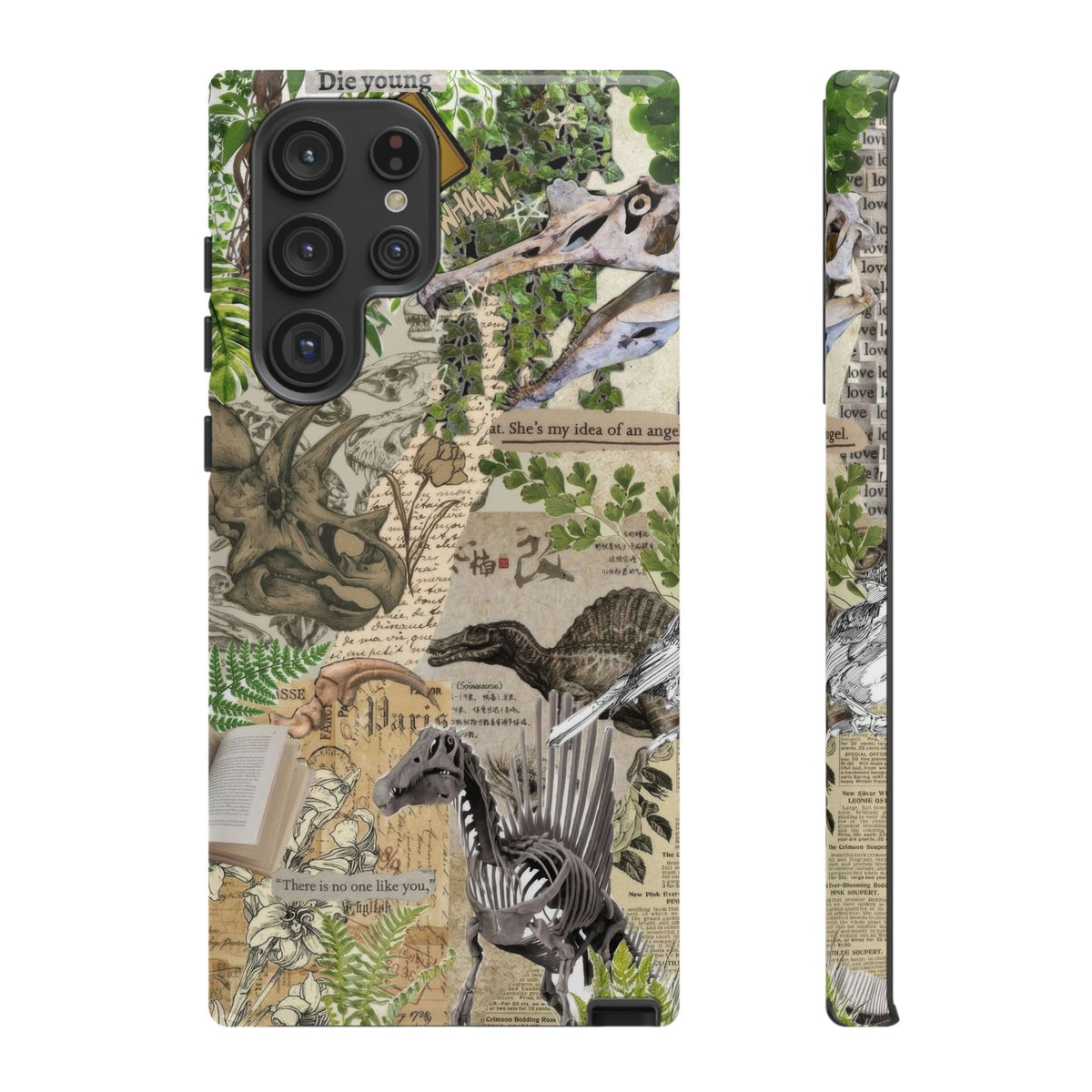 Aesthetic Dinosaur Case - Vintage Jurassic World Graphic Tough Phone Cases