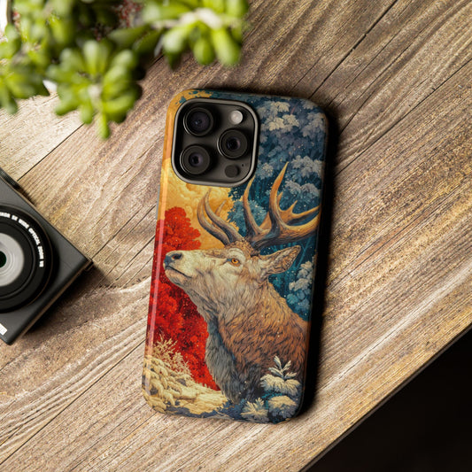 The Deer - Wild Life Series Graphic Tough Phone Cases