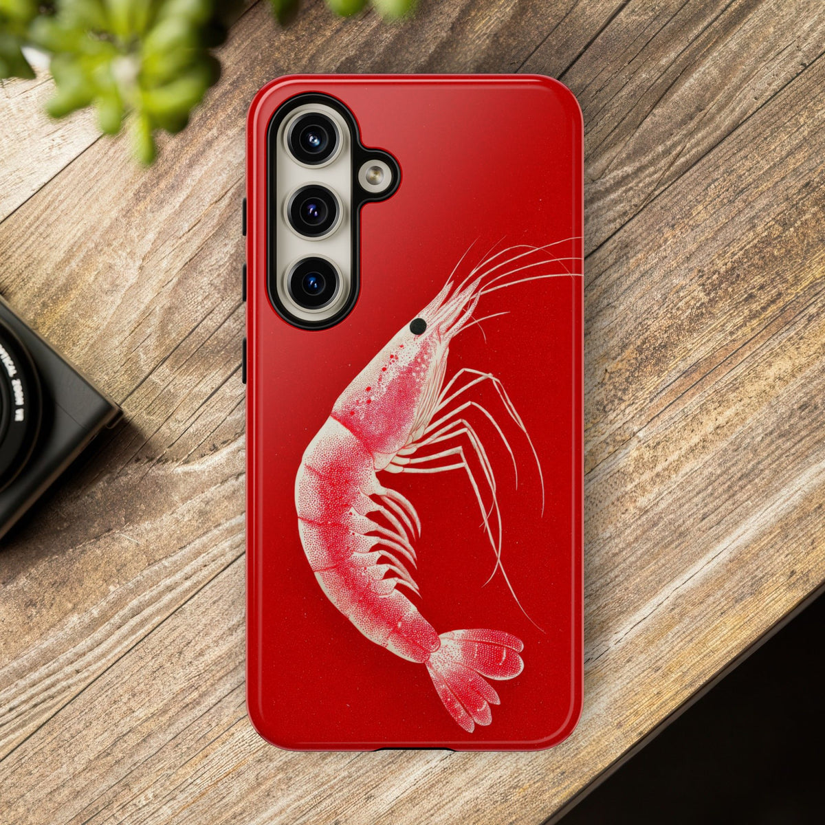The Shrimp - Etching Style Series Graphic Tough Phone Cases