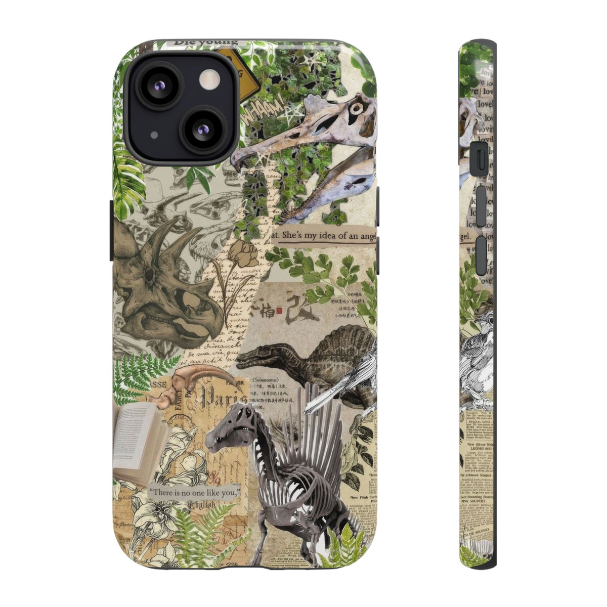 Aesthetic Dinosaur Case - Vintage Jurassic World Graphic Tough Phone Cases