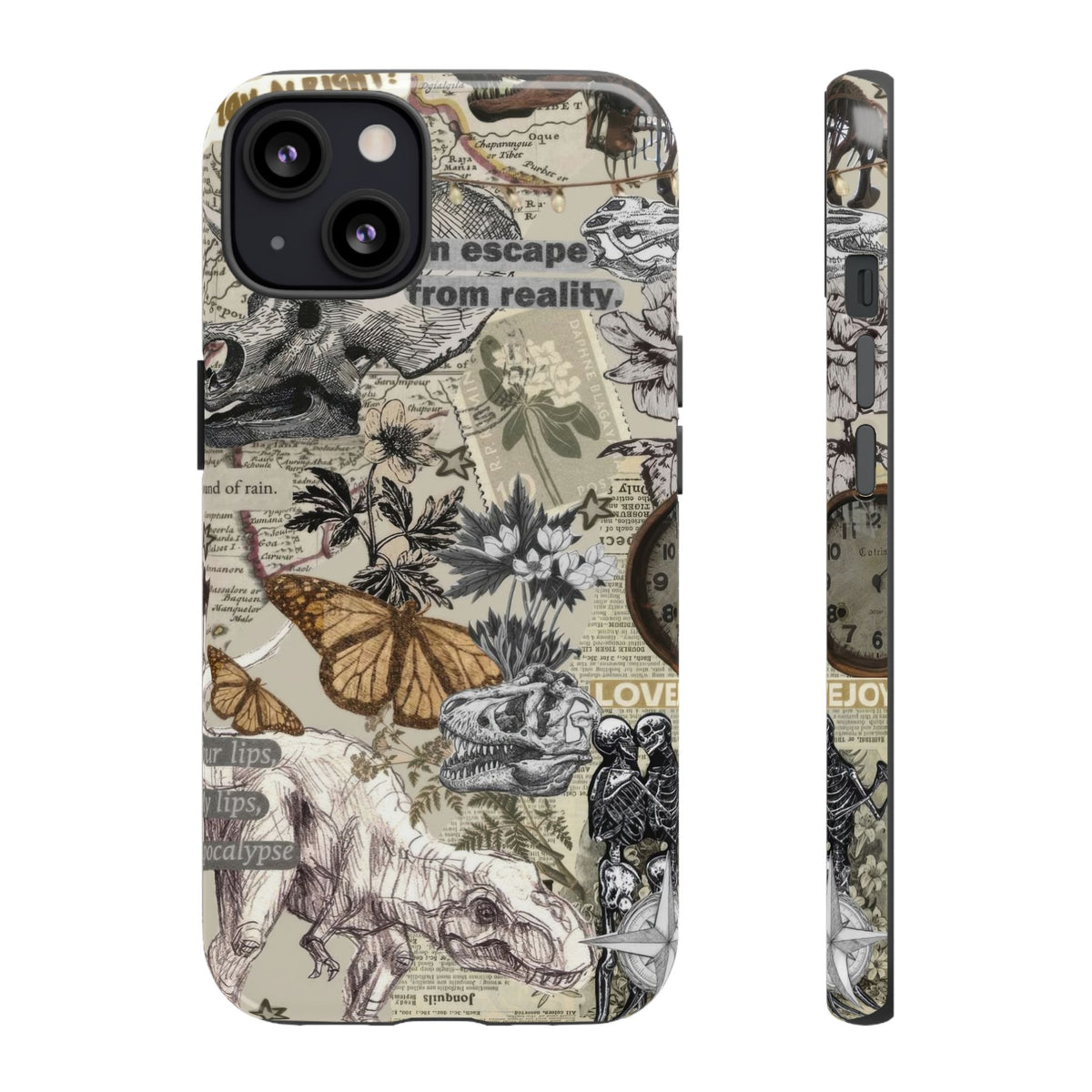 Aesthetic Dinosaur Case - Vintage Jurassic World Graphic Tough Phone Cases