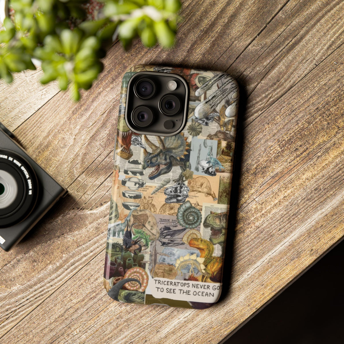 Aesthetic Dinosaur Case - Vintage Jurassic World Graphic Tough Phone Cases
