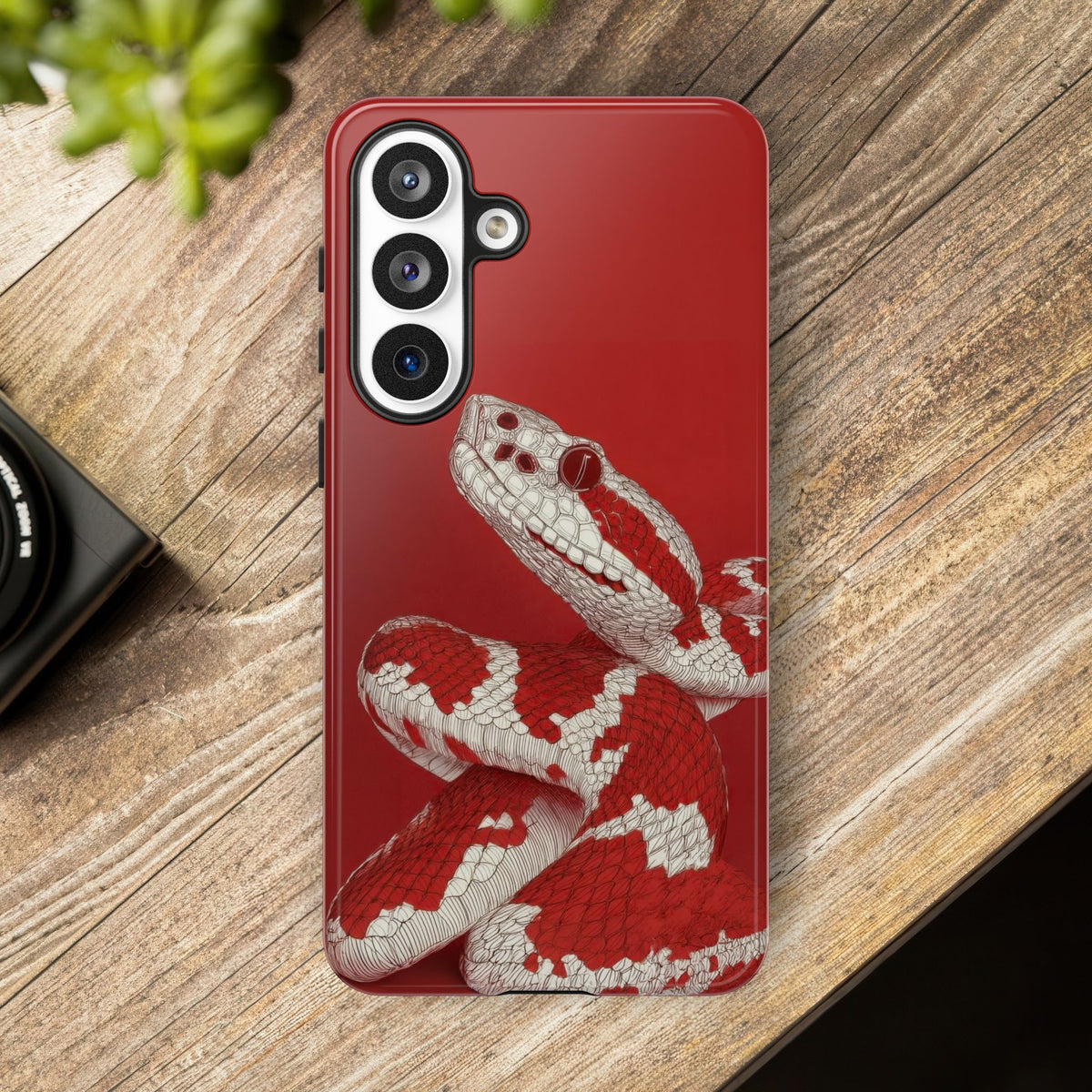 The Snake - Etching Style Series Graphic Tough Phone Cases