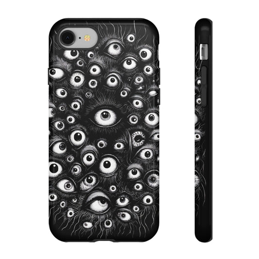 The Eyes Trippy Psychedelic Graphic Tough Phone Cases