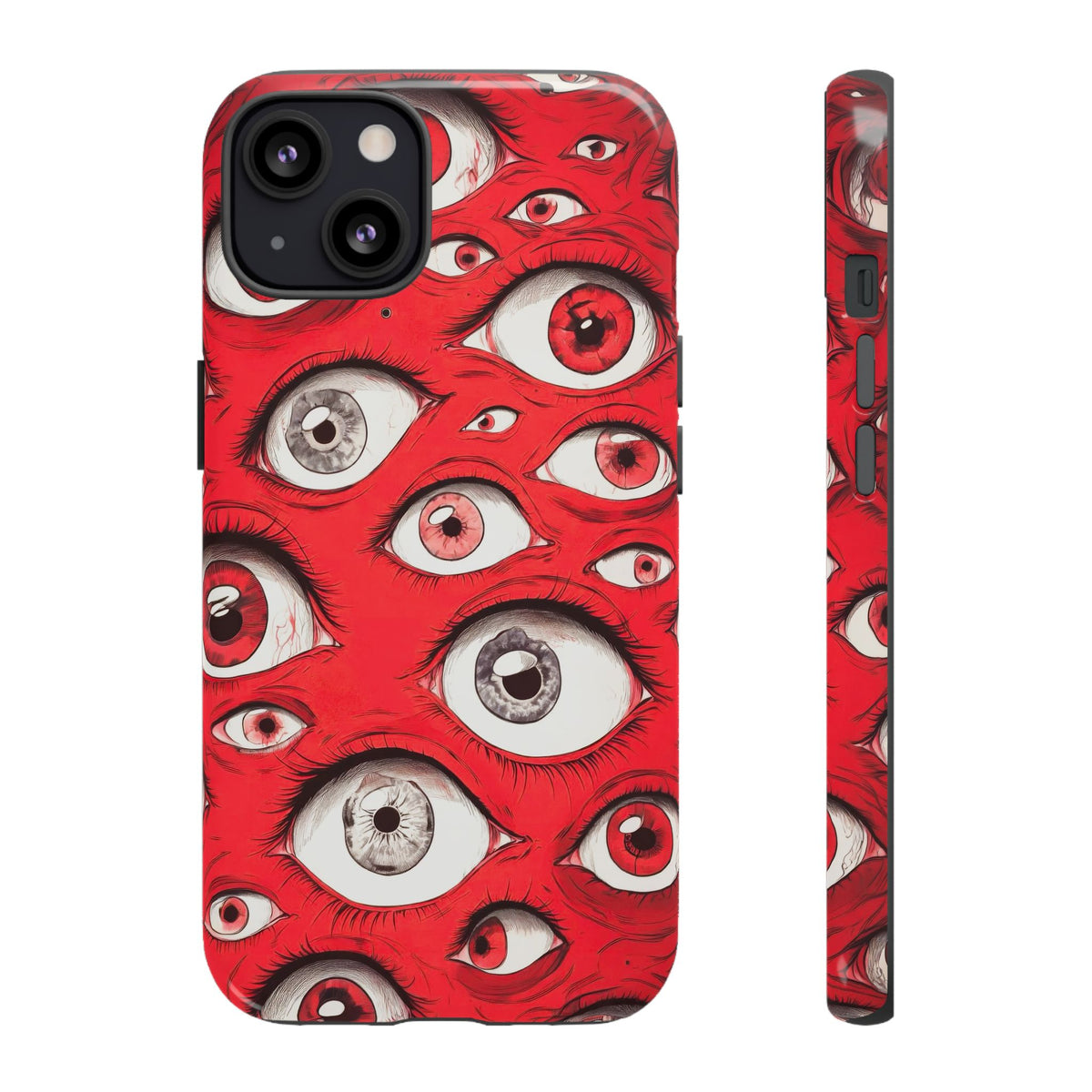 The Eyes Trippy Psychedelic Graphic Tough Phone Cases