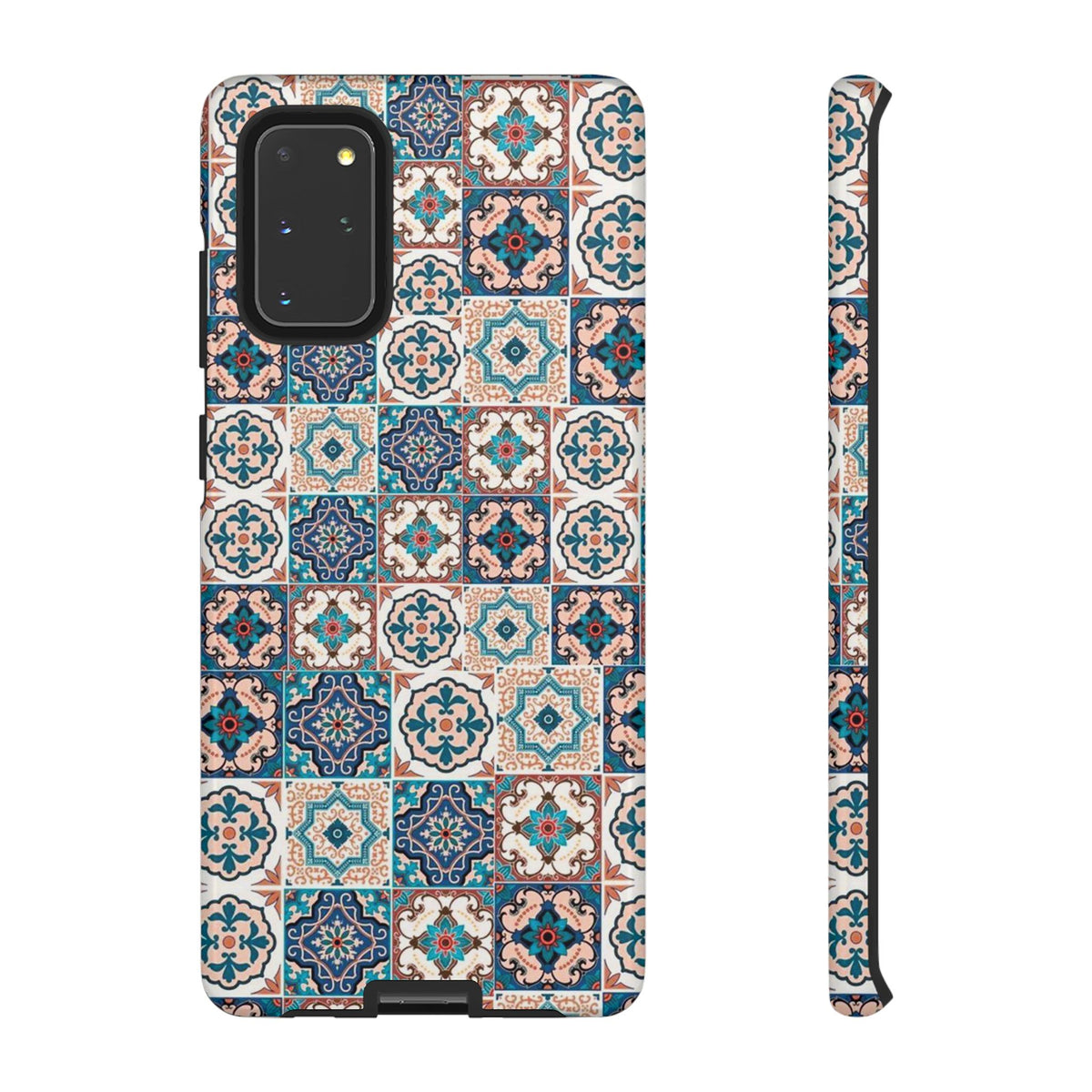 Vintage Mosaic Tile Graphic Tough Phone Cases
