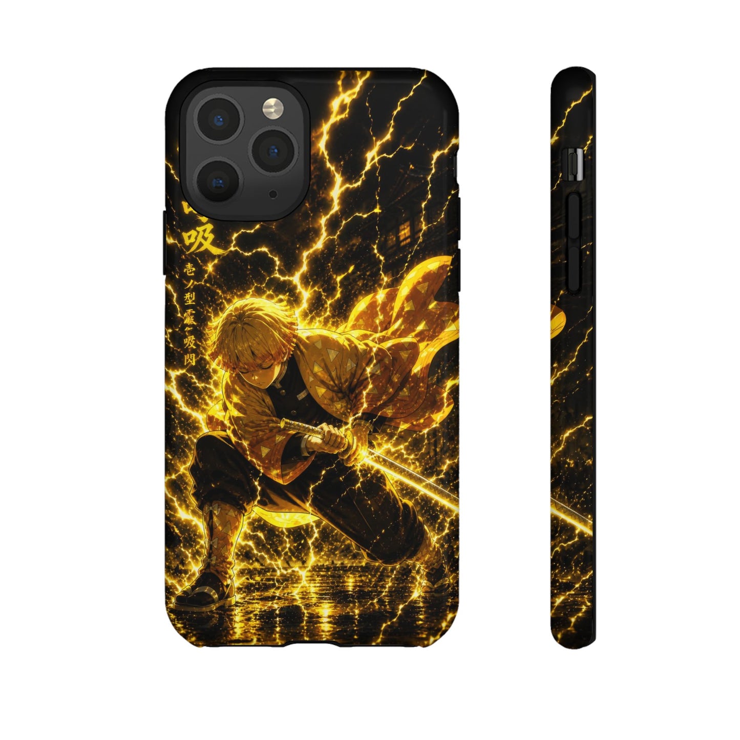 Zenitsu Agatsuma - Demon Slayer Anime Graphic Tough Phone Cases