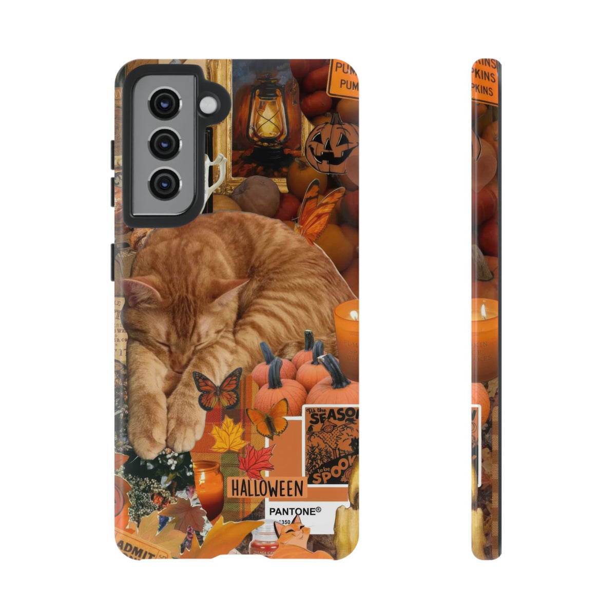 Aesthetic Cats Case - Vintage Kitty Graphic Tough Phone Cases